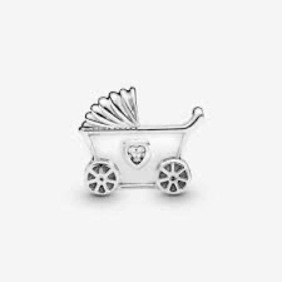 Authentic Pandora Baby Pram Charm - LAST ONE - Picture 6 of 8